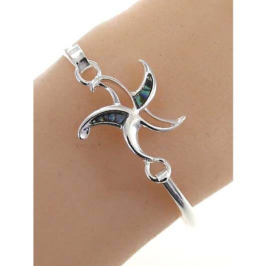 FR6666 Abalone Swirl Espiral Estrela-do-mar Pulseira Fundida por atacado de 0011 PREMIERE