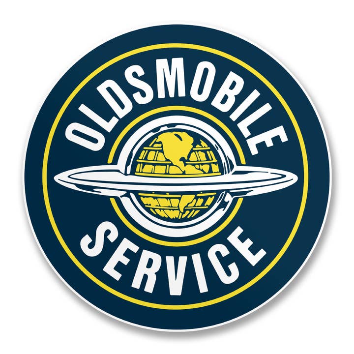 Oldsmobile Service Sticker for wholesale by Hybris Production AB