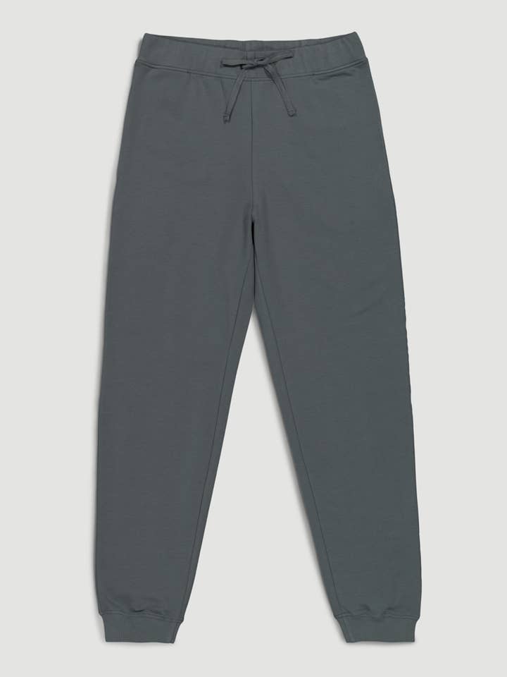 ORGANIC COTTON SWEAT PANTS WELLNESS ASHES FAIR TRADE for wholesale by Veraluna Sustainable Clothing