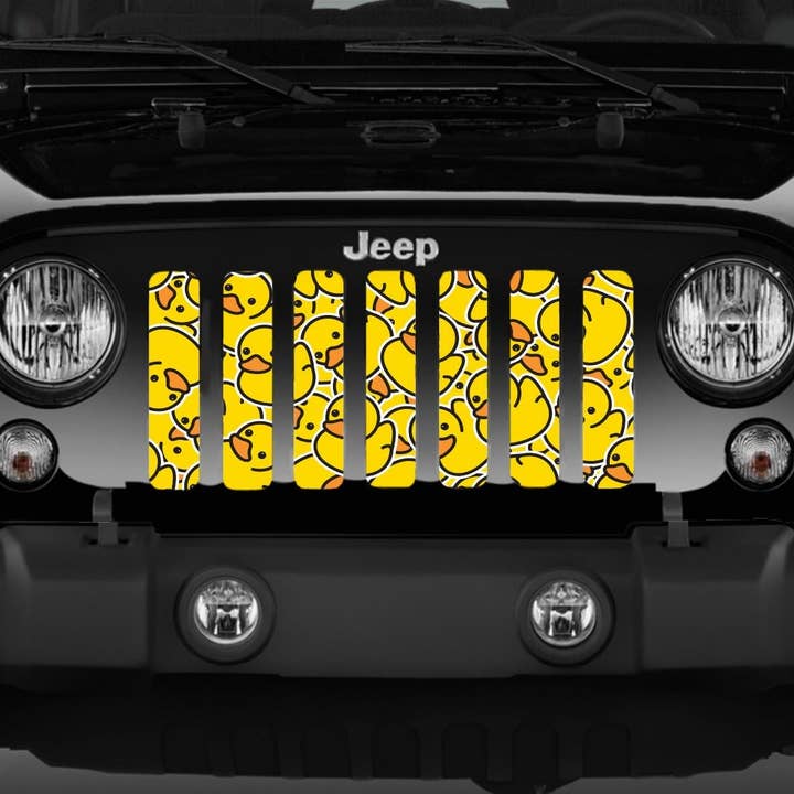 Rubber Ducks Grille Insert for wholesale by Dirty Acres