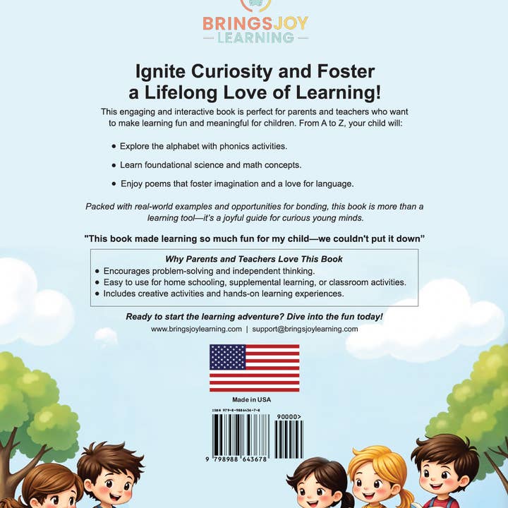 Brings Joy Learning - Wholesale Preschool Book (3-5) - Complete Pre-Kindergarten Set (Ages 2 - 5)8