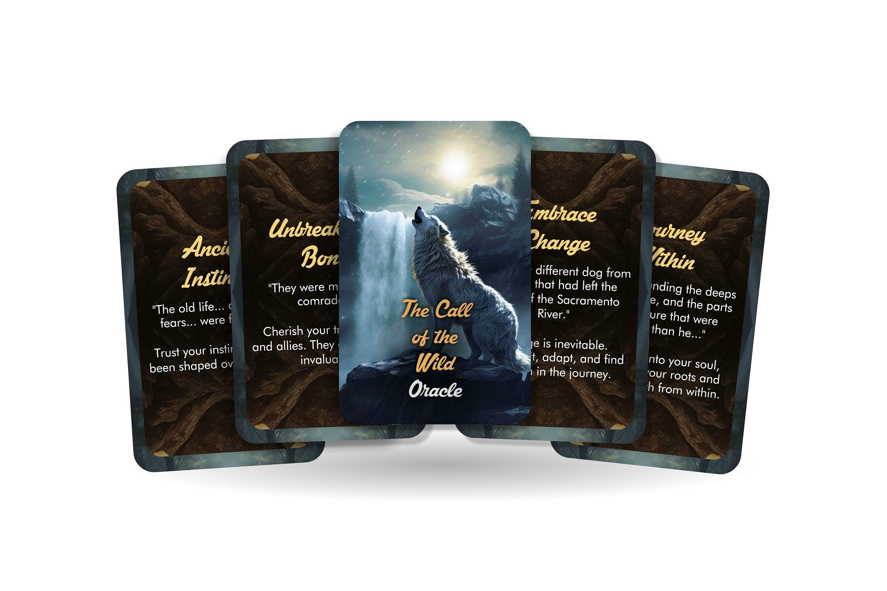 IBIZA TAROT - Wholesale Tarot Cards - Call of the Wild Oracle - Adventure Novel Edition0