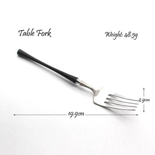 Gohobi （We cover U.S. import duties） – Conjunto de talheres variados por atacado – Gohobi Japanese Vintage Aço Inoxidável Lavado em Pedra Preto Ha6