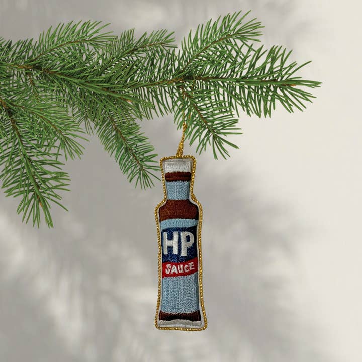 studio THIE - Vendita all'ingrosso Decorazione natalizia - Decorazione Natalizia Ricamata HP Sauce, 10 cm1