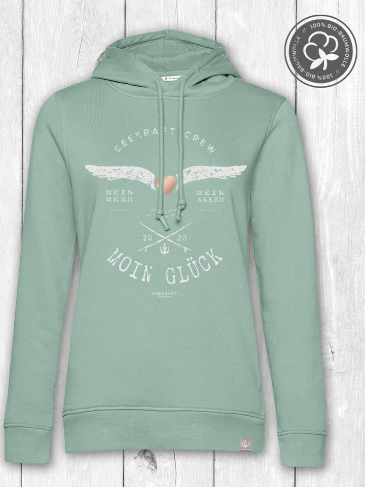 Hættetrøje Finja „SEAGULL“ — MINT for engroshandel hos SEEKRAFT