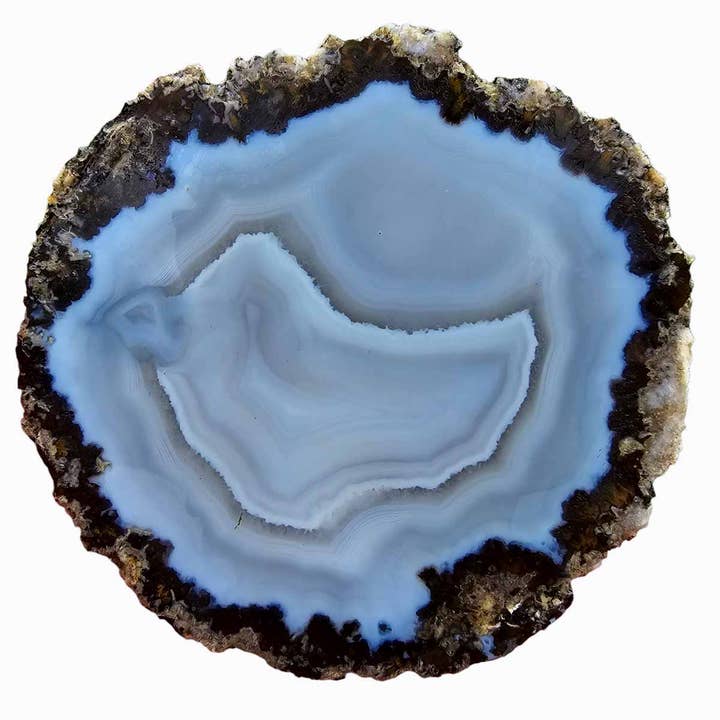 Lapidary Central - Wholesale Spiritual Stone/Crystal - Random Pull Solid Coconut Geode Rough Solid Thunder Eggs