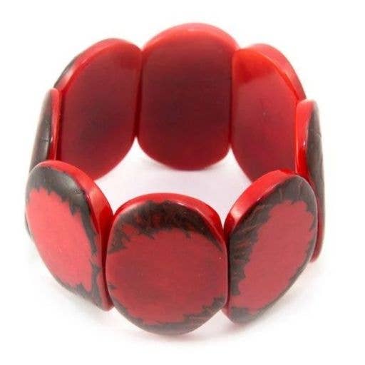 Pulsera Roja Esmeralda del Caribe para venta al por mayor de Caribbean Emerald