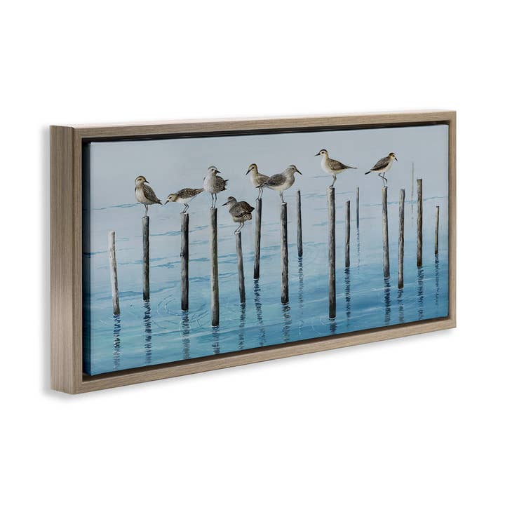 Stupell Industries - Wholesale Wall Sign - Perched Sea Birds - Framed Wall Art25
