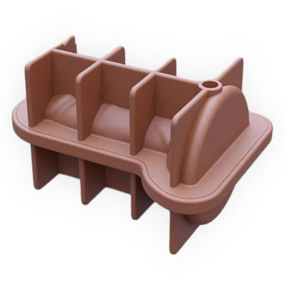 Kinky Pleasure - Wholesale Gag Gift/Novelty Gift - Kinky Pleasure - AX077 - Penis Ice Cube Maker 3 Colors Brown1