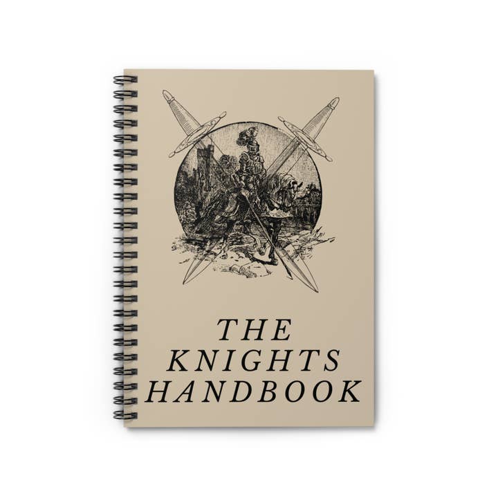 Laney's Castle - Wholesale Notebook - The Knights Handbook Notebook | 6×8 Spiral Adventure Journal2