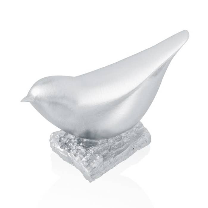 Nuthatch Sculpture for wholesale by Amos Pewter
