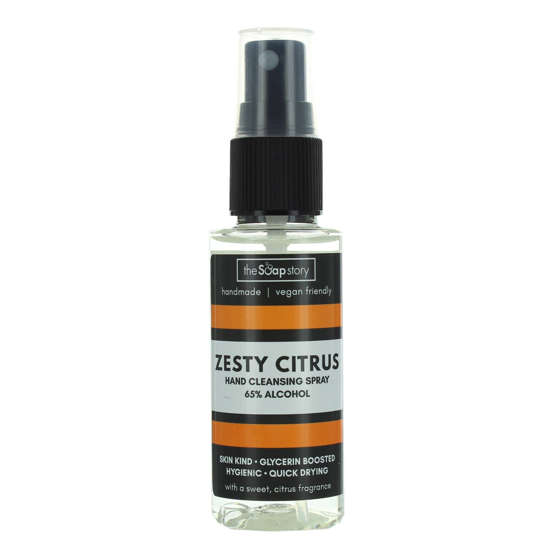 The Soap Story - Venta al por mayor Desinfectante de manos - Spray limpiador de manos Zesty Citrus | 50 ml0