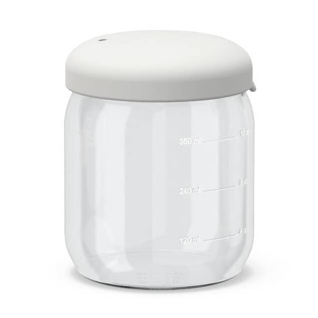 Food Storage Jar in Borosilicate Glass 12 oz - Cloud for wholesale by EKOBO