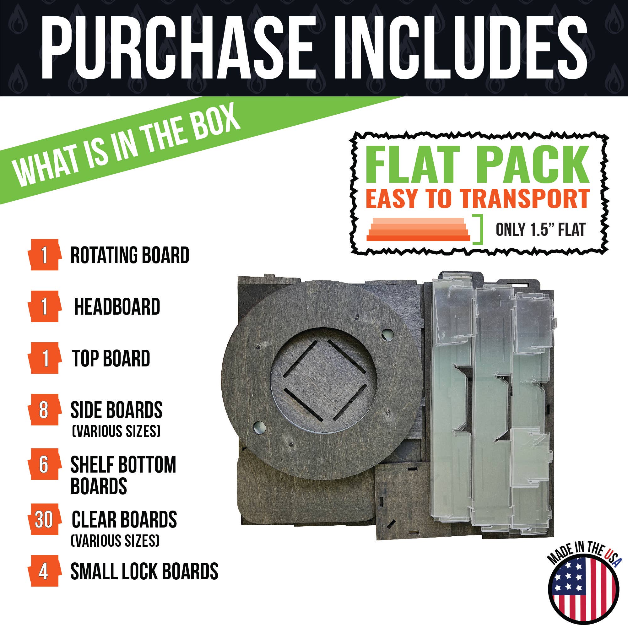 Torched Displays - Vente Support/étui pour présentoir - Présentoir rotatif 4 faces pour cartes de vœux et papeterie14