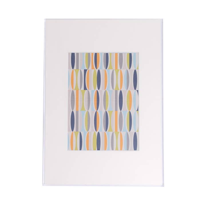 hide+seek SUPPLY CO - Wholesale Picture Frame - Float Acrylic Frame - Clear with Waikiki Artwork0