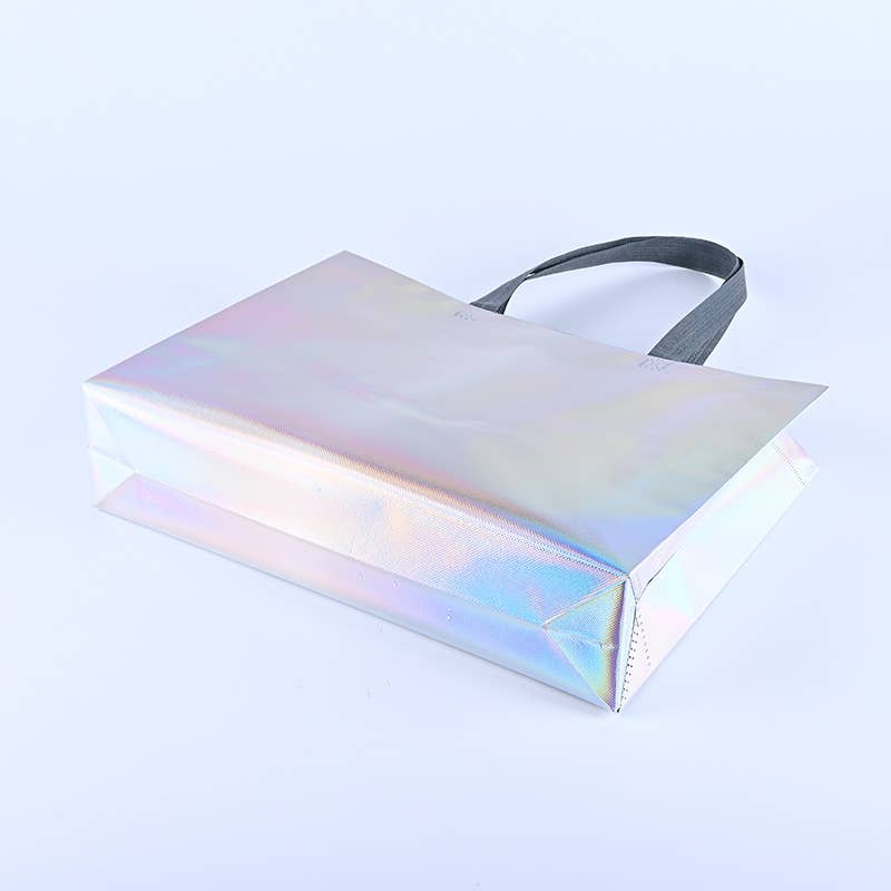 ByHome - Wholesale Gift Bag - 50pcs, 4 Sizes Iridescent Holographic Non-woven Gift Bag7