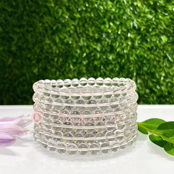 Cuarzo Claro Natural 6mm 7.5” Sanación Cristalina para venta al por mayor de KayleeNYC