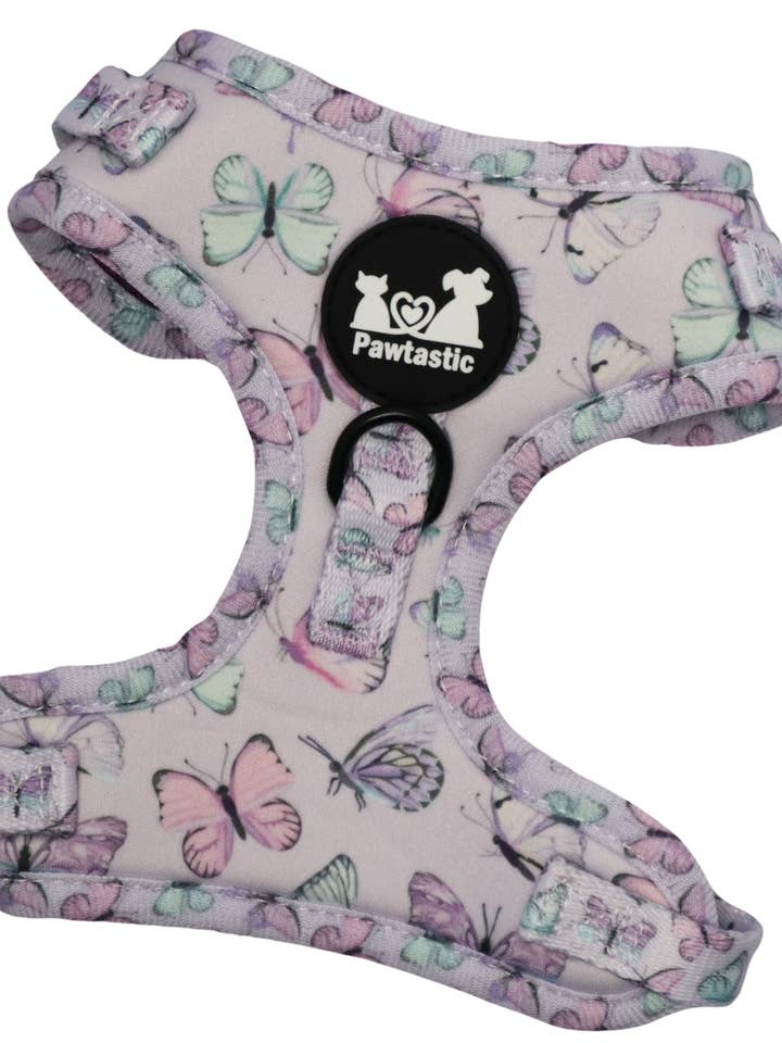 Butterfly Harness for wholesale by Pawtastic Bandanas