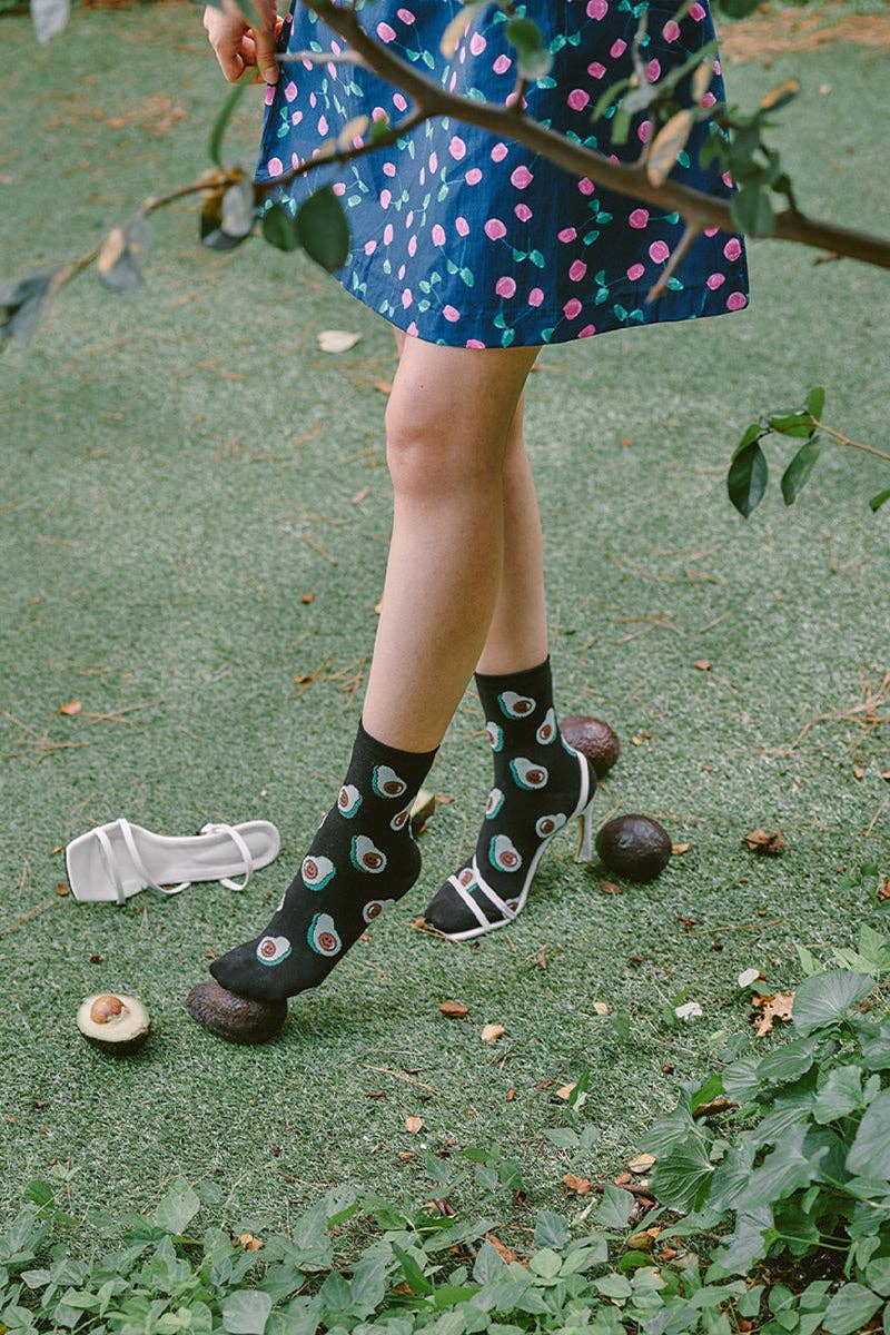 7DAYSSOCKS – Engroshandel Strømper - Dame – Kvinders Crew Pangpara-Pangpang Strømper13