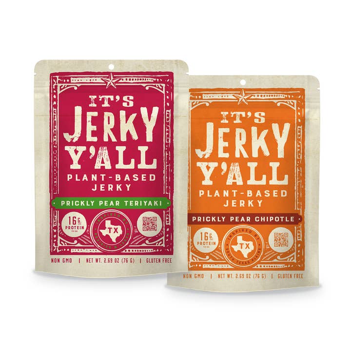 Sweet & Spicy 2-Pack - It’s Jerky Y’all for wholesale by All Y’alls Foods