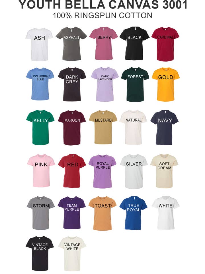 American Threadz Apparel - Wholesale Screen Printed T-Shirt - Kids - Custom Youth Old School Mascot Tee8