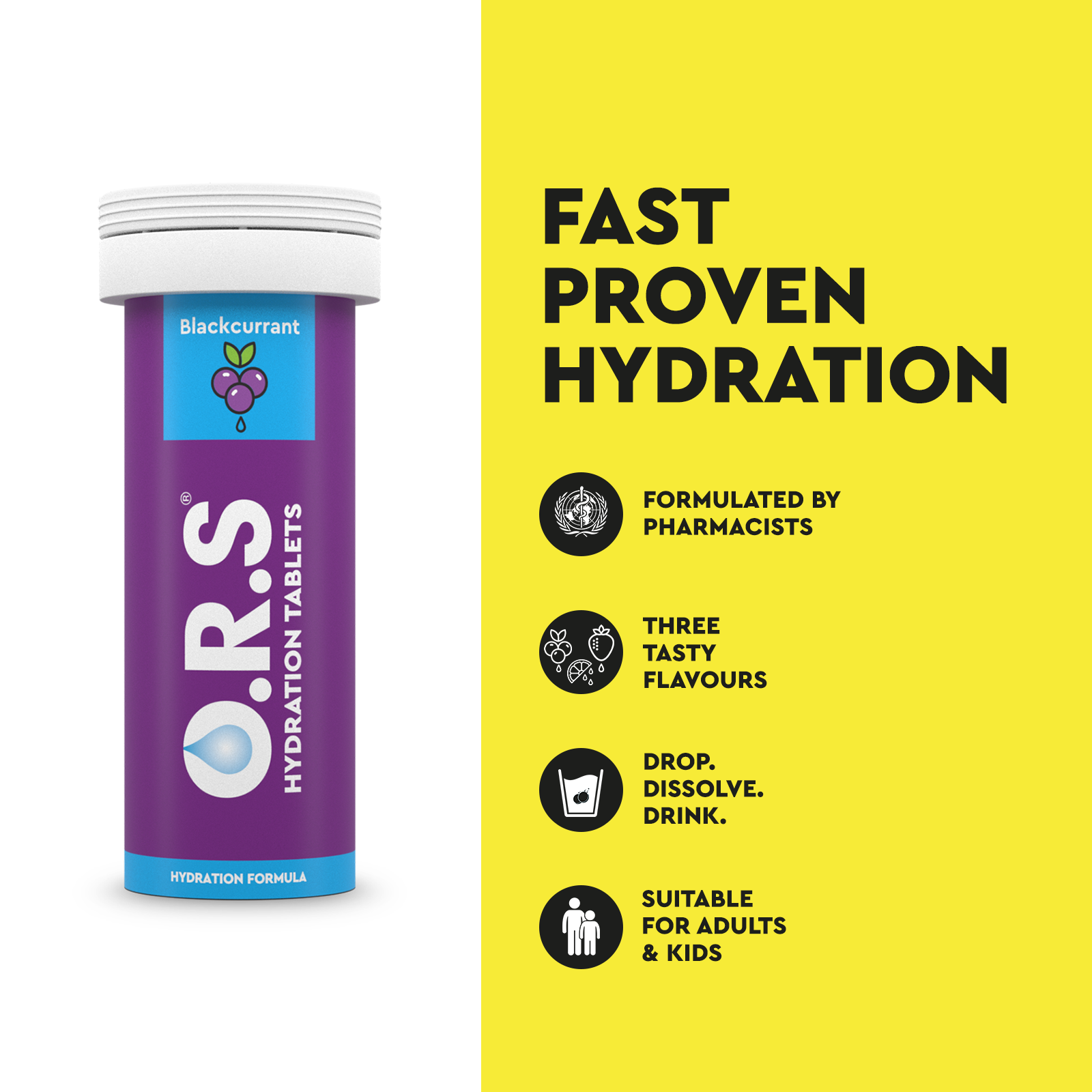 O.R.S – wholesale Powdered health drink – Blackcurrant 241
