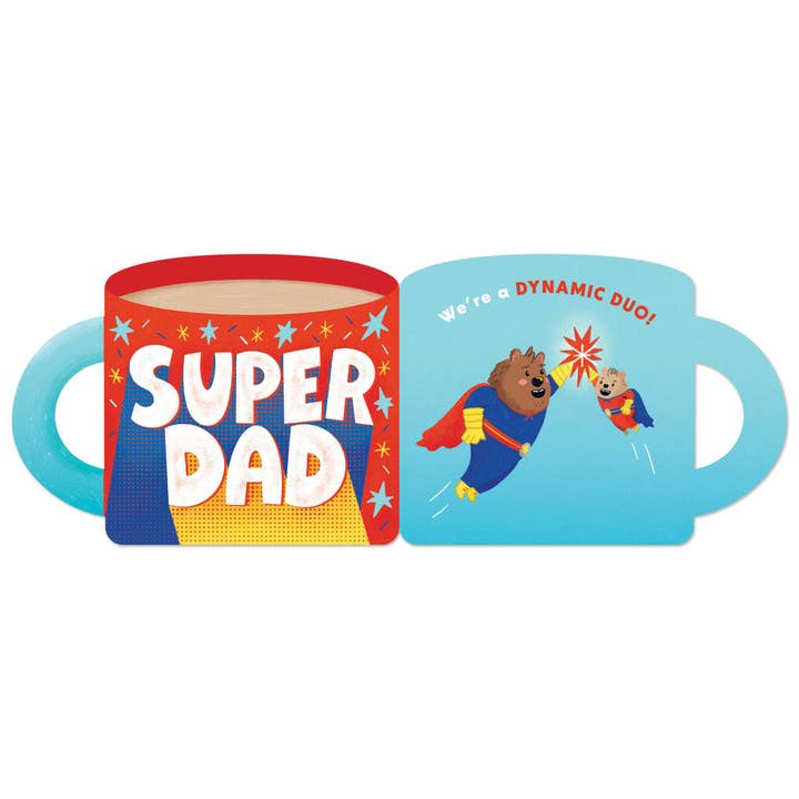 Simon & Schuster - Wholesale Book - Kids - #1 Dad (A Mugs & Kisses Father's Day Shaped Board Book for Toddlers) by Teresa Bonaddio
