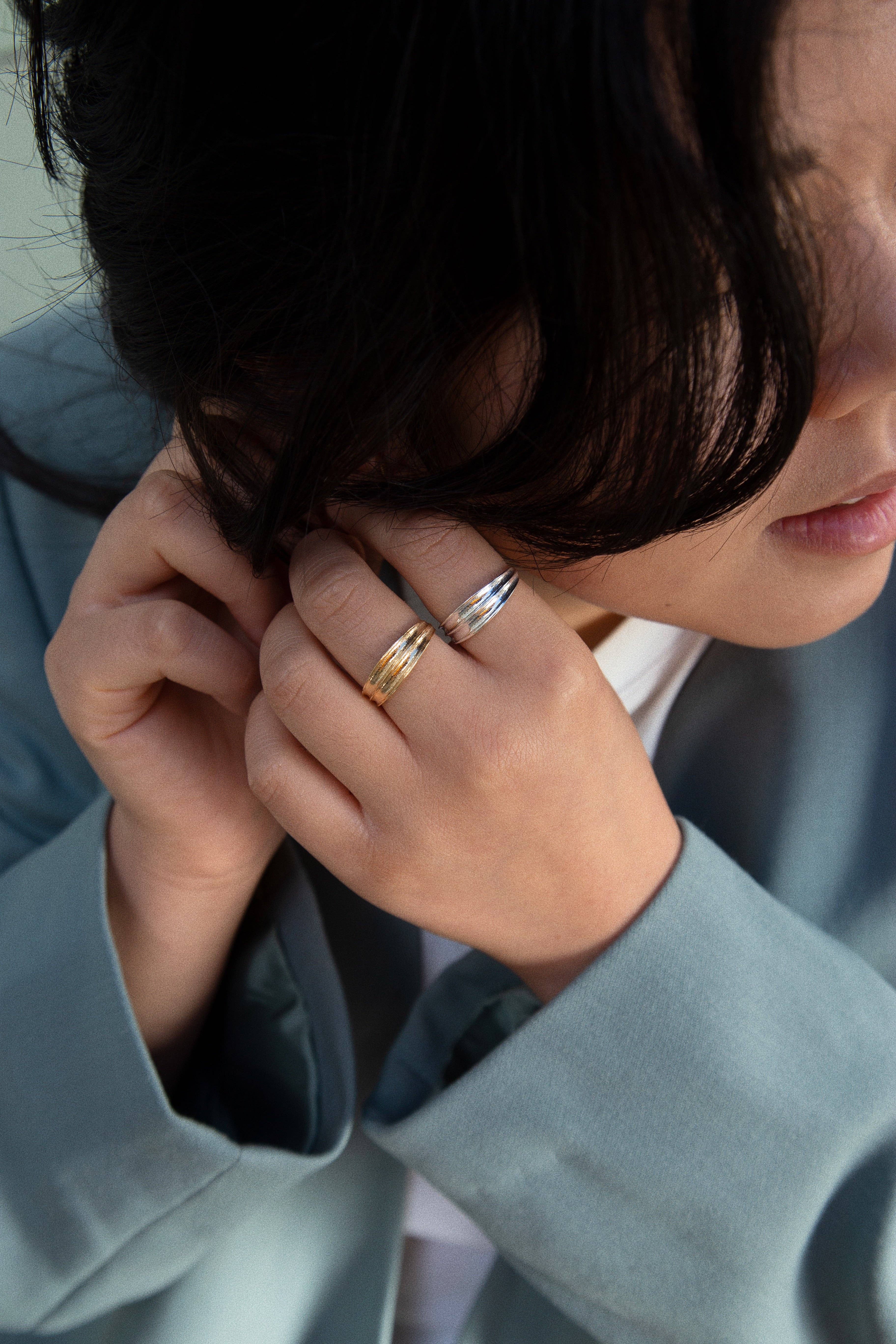 Jukserei - Wholesale Band/Stacked Ring - Saga Ring3