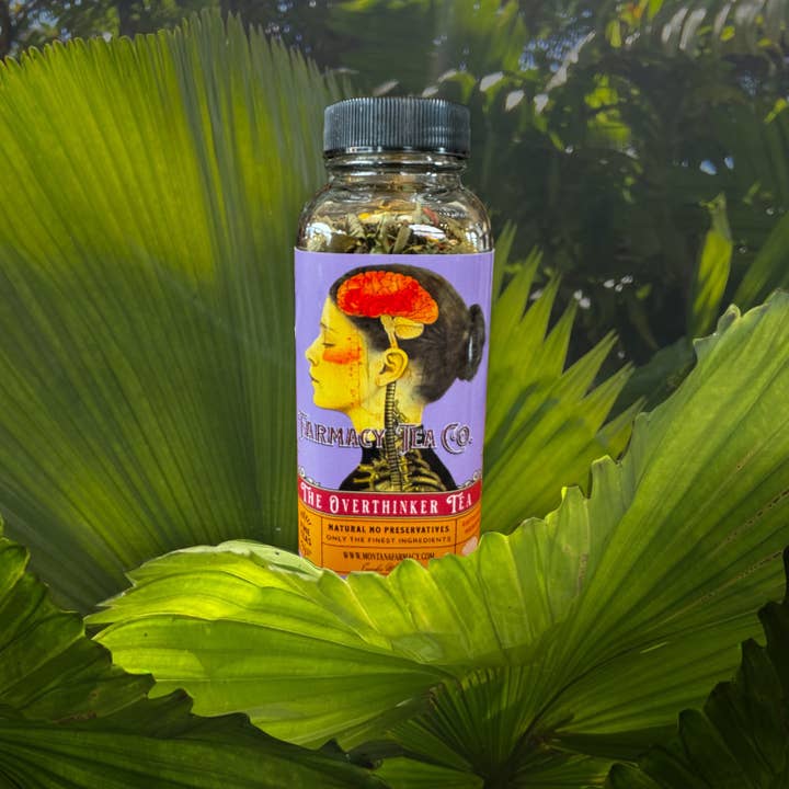 Montana Farmacy - Wholesale Loose Tea - Overthinker the Obsessive analysis tea Mental Wellness Quirk2