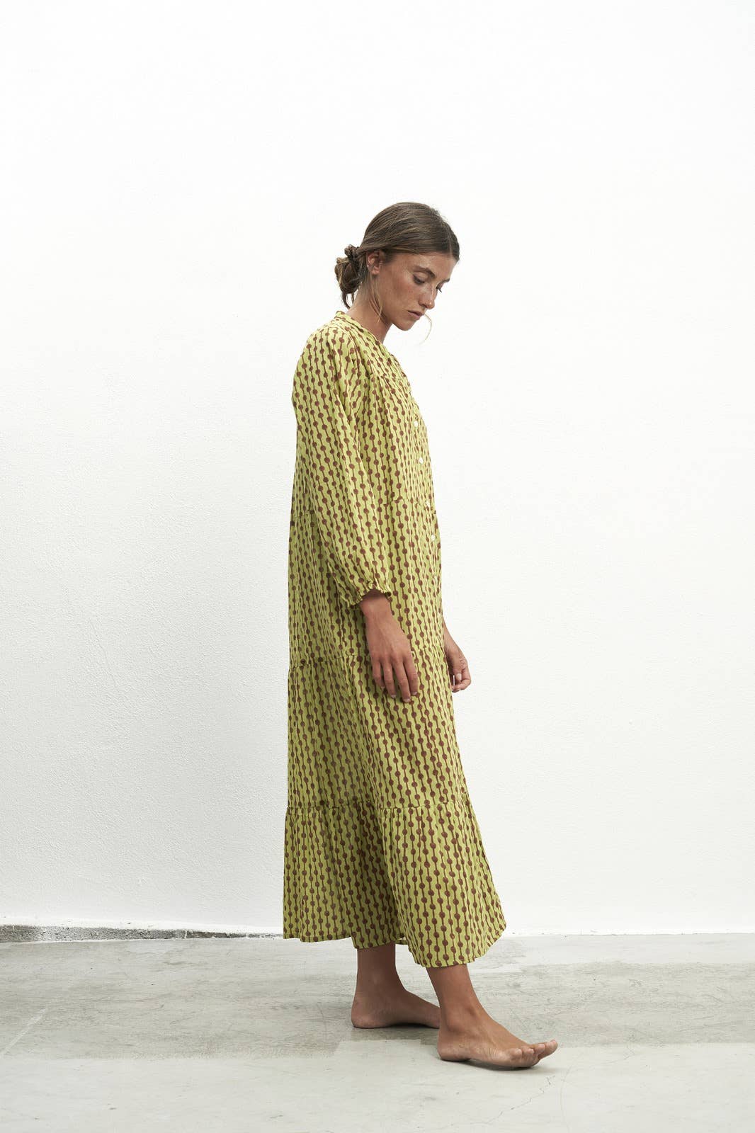 PAR&ESCALA - Wholesale Dress - Women's - CLEO GREEN DRESS1