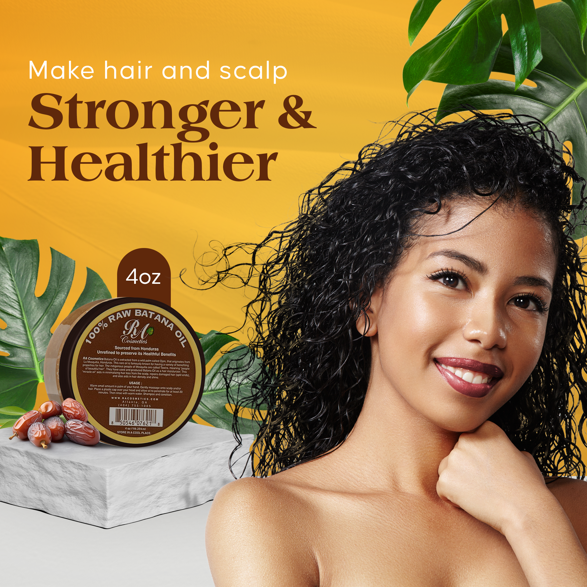 RA Cosmetics - Wholesale Hair Oil - 100% Raw Batana Oil, 4oz - From Honduras15