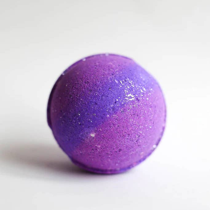 Lend Me Some Sugar Bath Company - Wholesale Bath Bomb/Fizz - Lavender Swirl Bath Bomb