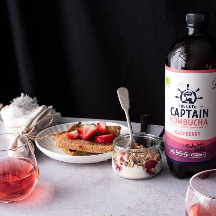 The GUTsy Captain Company - Wholesale Kombucha - GUTsy Captain Kombucha - Multiflavor Pack 8x1L2