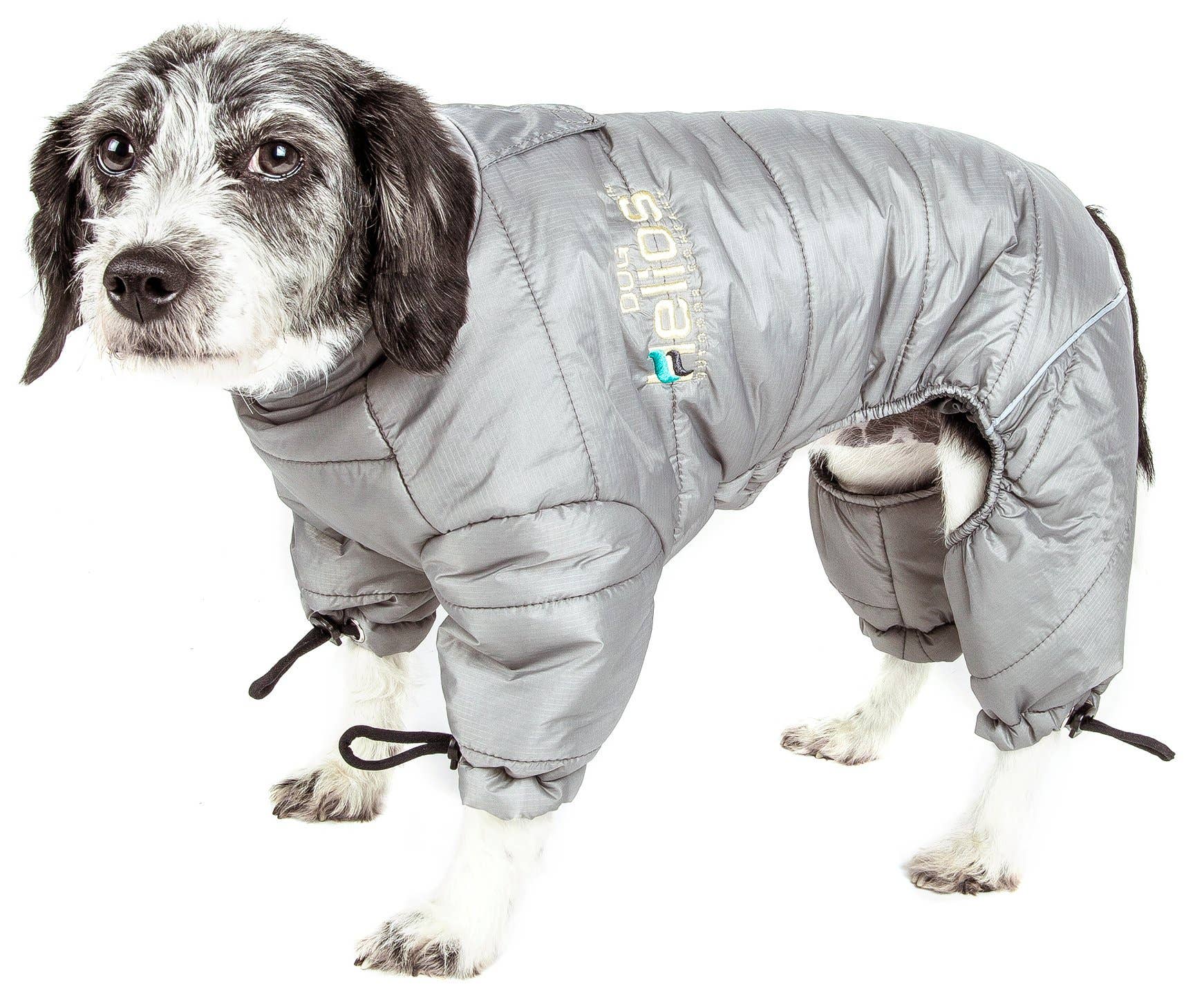 Pet Life - Wholesale Pet Jacket - Dog - Helios Thunder-crackle Full-Body Waded-Plush Adjustable4