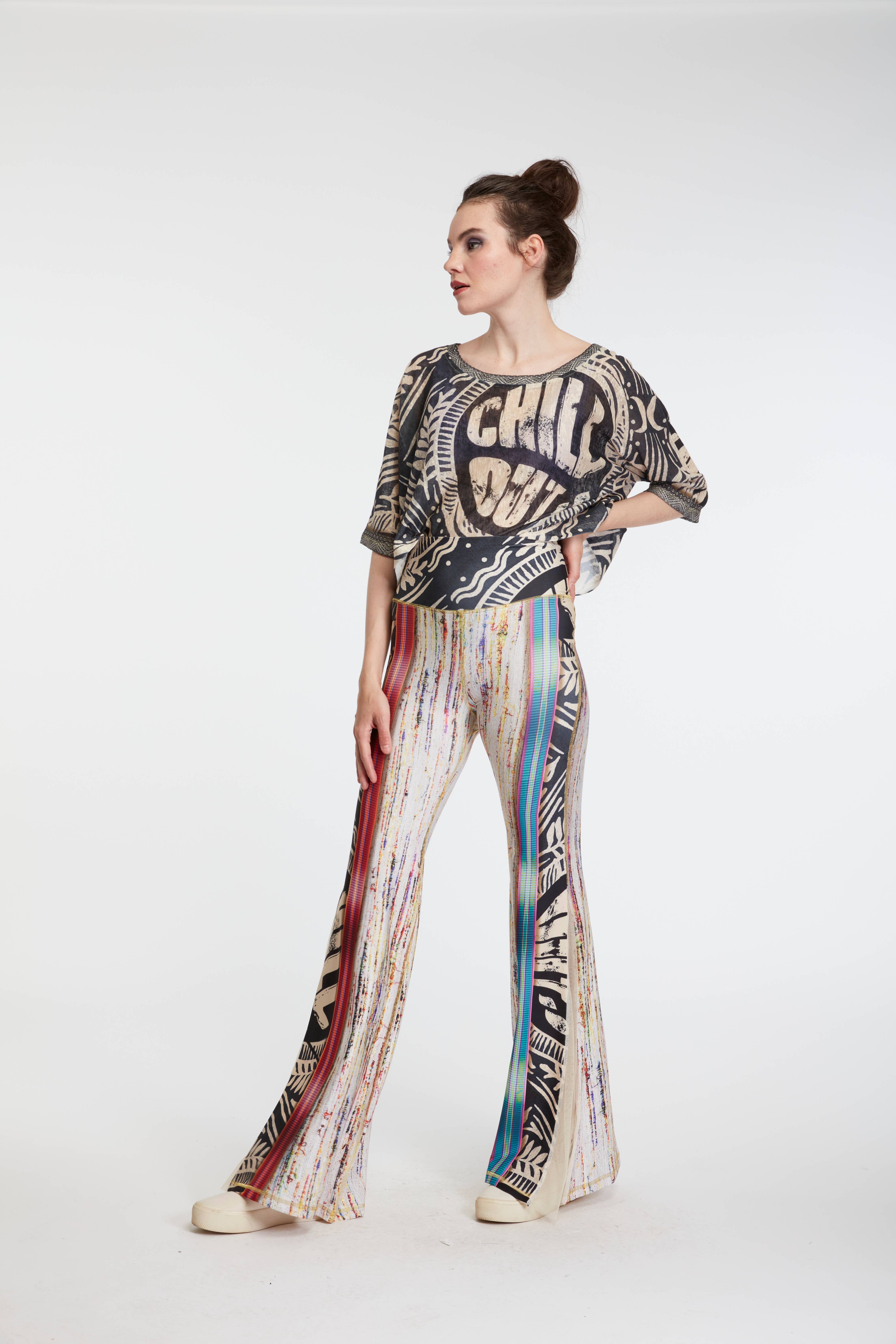 IPNG Design - Vendita all'ingrosso Camicetta - Donna - Blusa T Mini Nera - Red Hot3