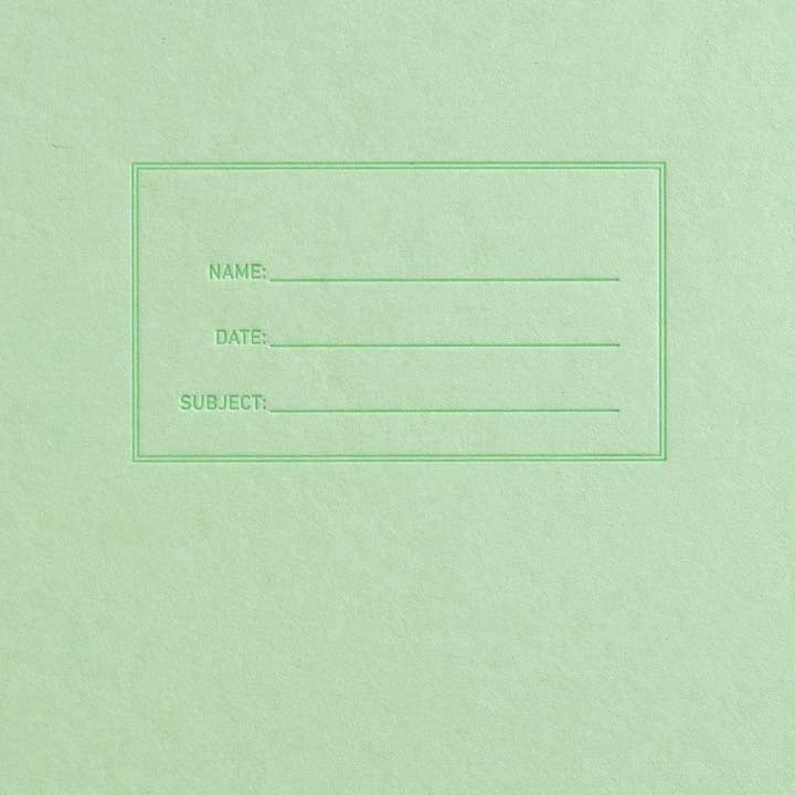 Shorthand Press - Wholesale Notebook - Standard Notebook - Mint2