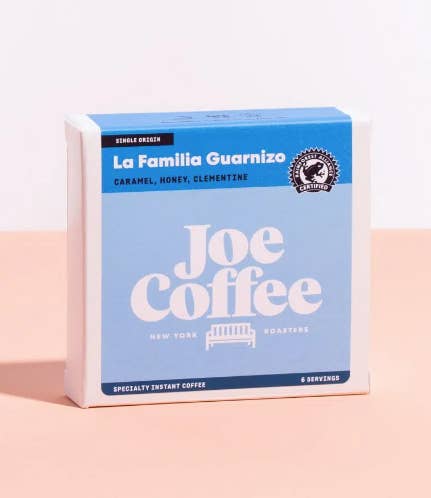 Joe Coffee Company - Wholesale Instant Coffee/Espresso - La Familia Guarnizo, Single Origin Instant Coffee, Case of 10