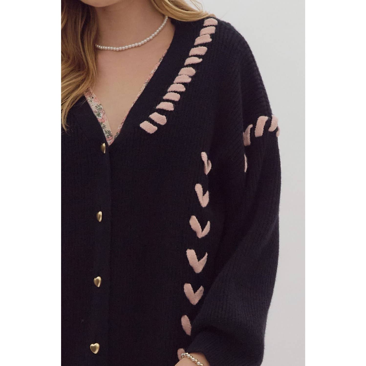 STYLE USA – wholesale Cardigan – Women’s – Ribbed drop shoulder button down cardigan5