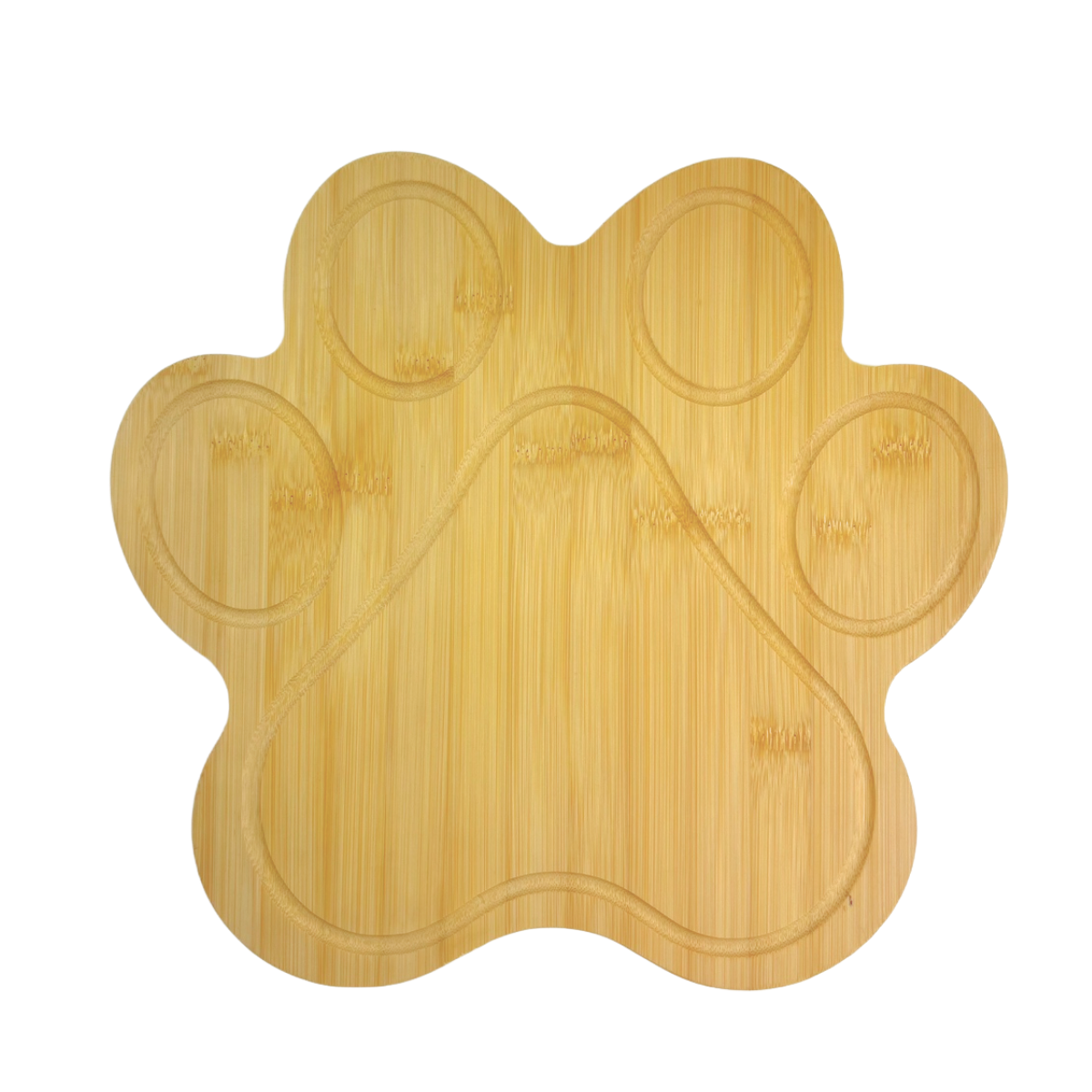INVISION - Wholesale Cutting Board - 10pc 13" Animal Paw Bamboo Boards – Bulk for Custom Gifts1