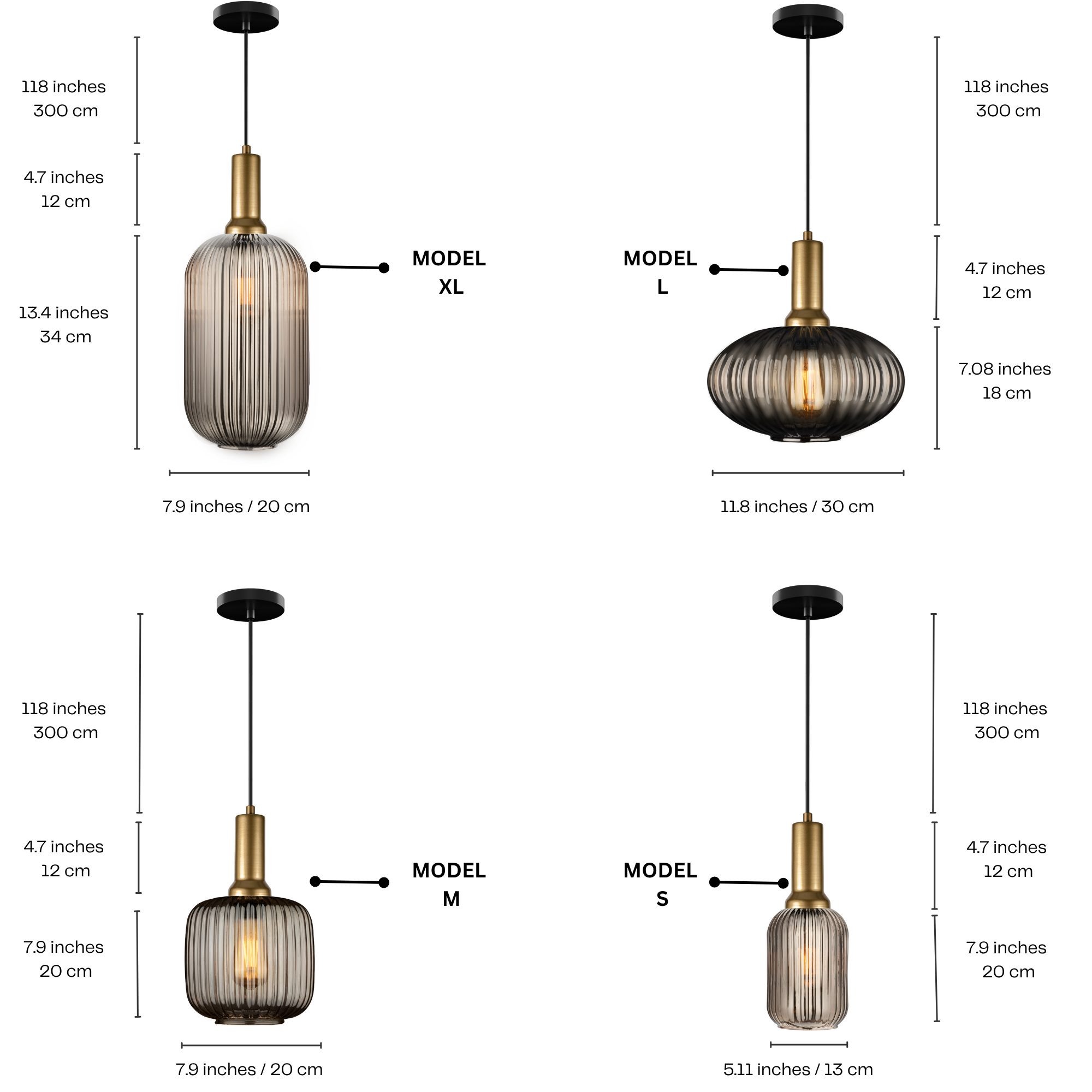 Eclipse Lighting - Wholesale Chandelier/Hanging Light - Linear Canopy Ribbed Glass Clear Multi Pendant Lighting Staircase, Custom Ribbed Glass Pendant Lighting, Multi Lighting for Stairwell Long Chandelier20