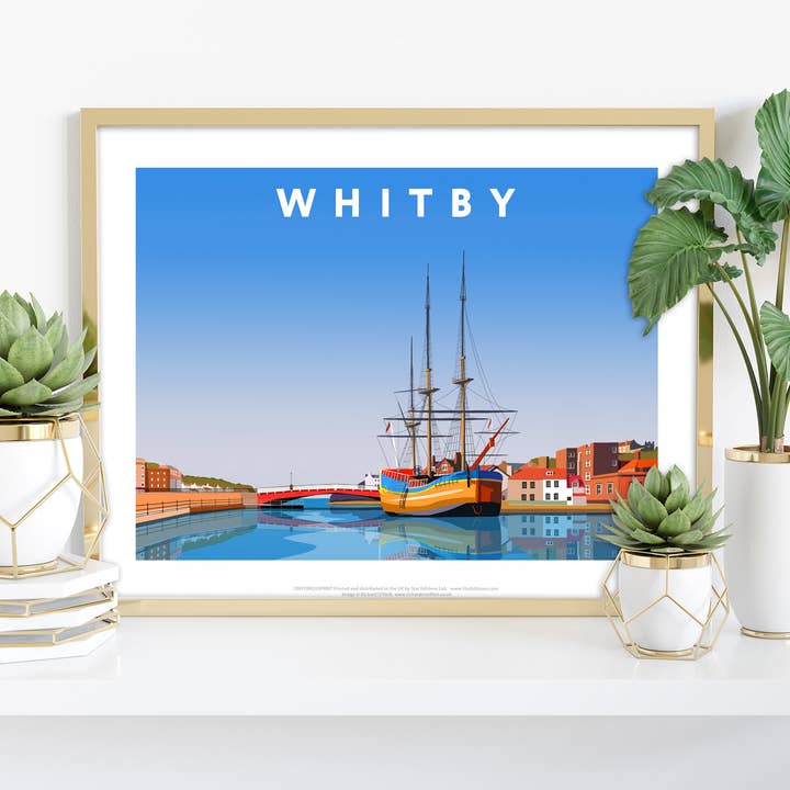 Whitby by Artist Richard O'Neill - Stampa artistica premium 11 x 14» per la vendita all'ingrosso da parte di Star Editions
