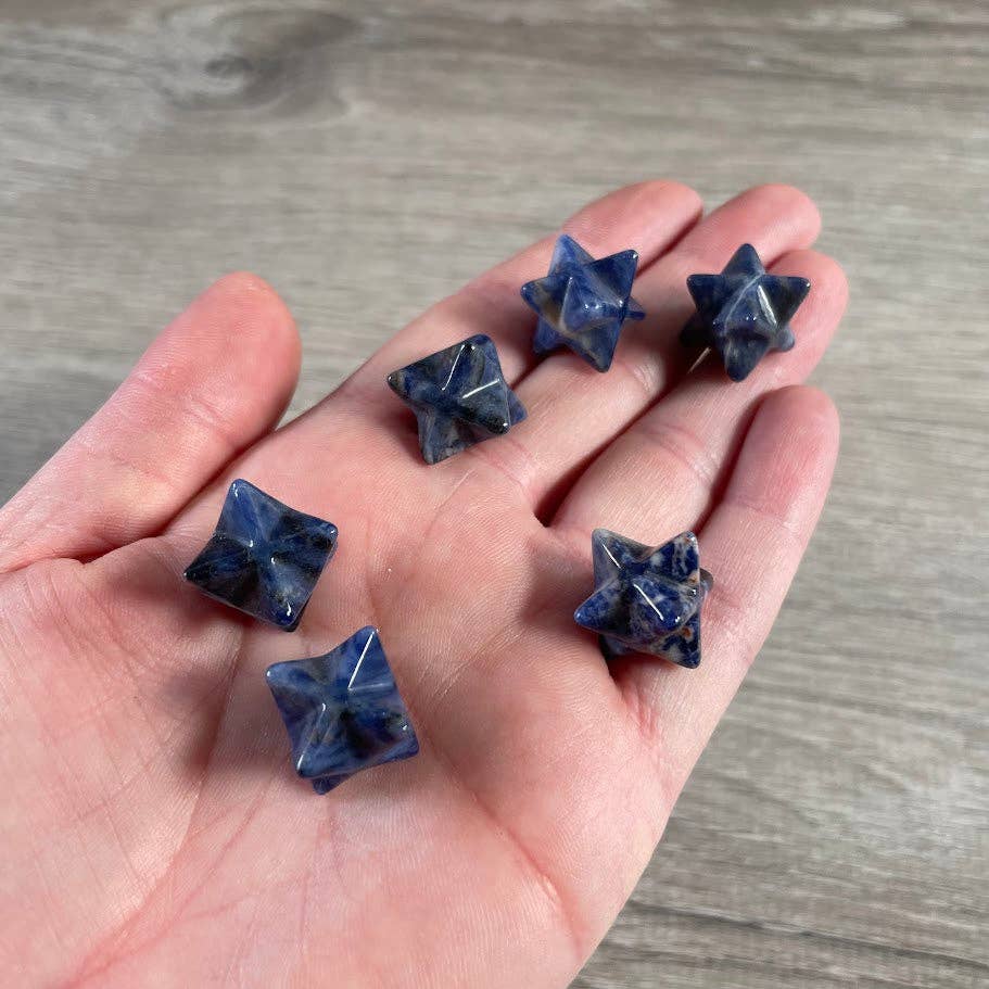 Keystone Crystals - Wholesale Spiritual Stone/Crystal - Gemstone Merkaba Star Sacred Geometry Crystal – 1/2 Inch1