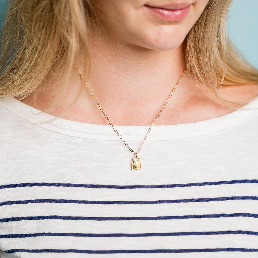 Ornamental Things - Wholesale Pendant/Charm Necklace - Love Lock Necklace1