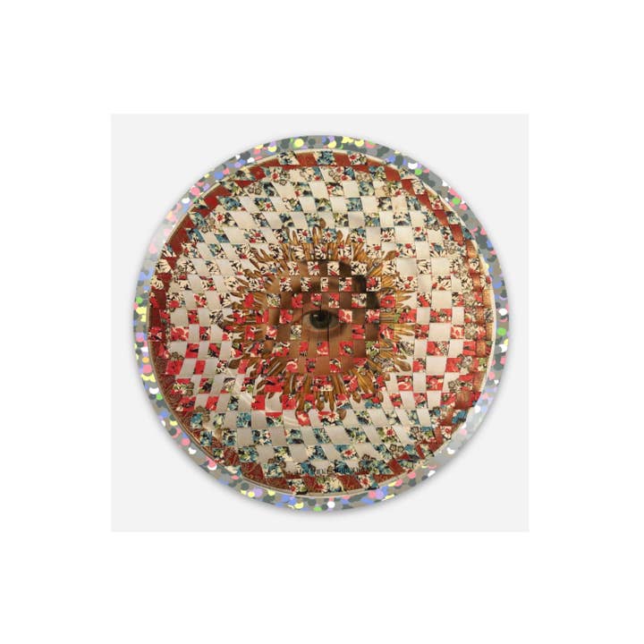 Sticker_Woven Eye für den Großhandel von Fortuna Stationery