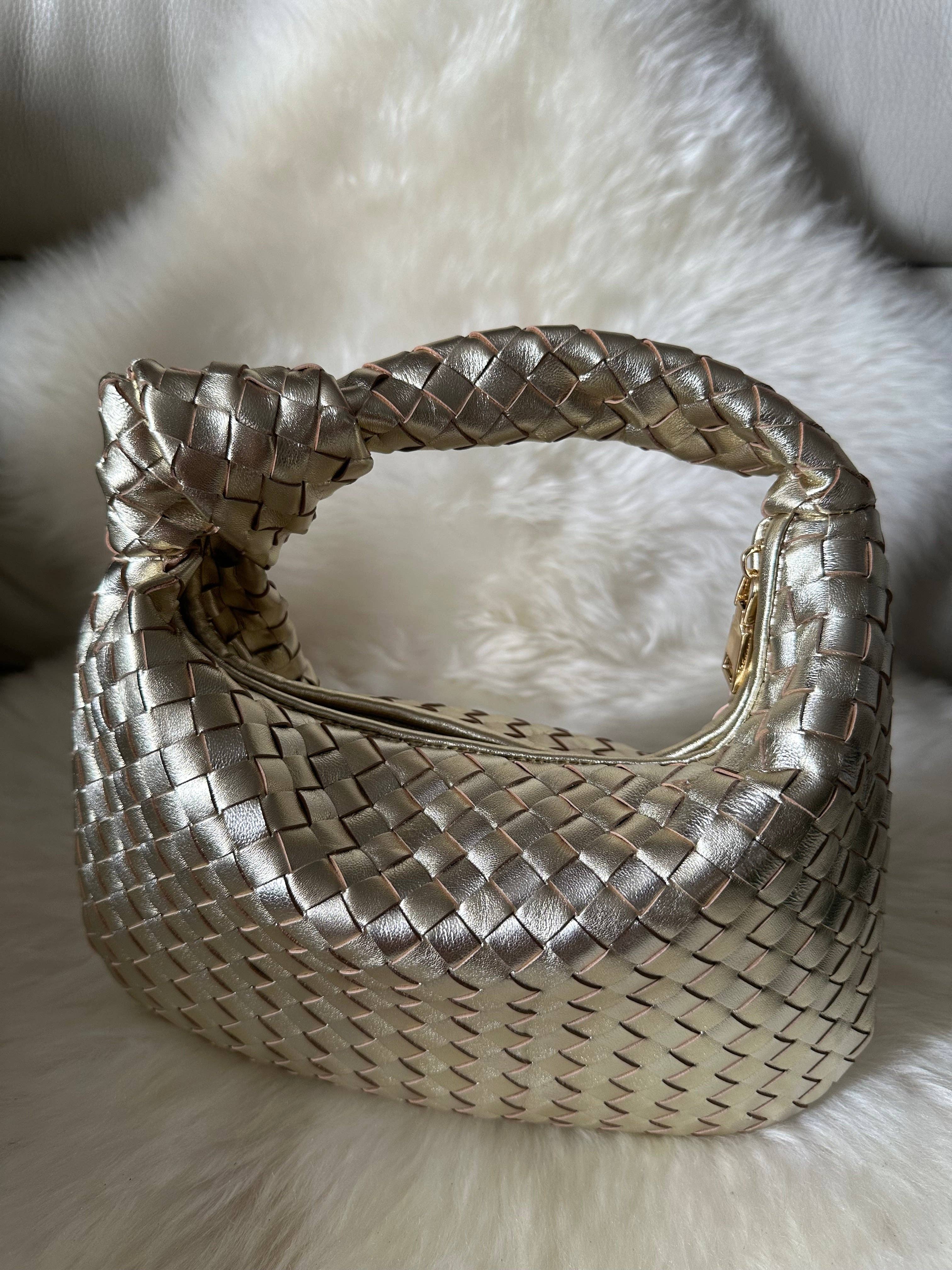 Zhade – Mala com alça superior – Mulher por atacado – JOLIE - pequena bolsa de couro trançado genuíno15