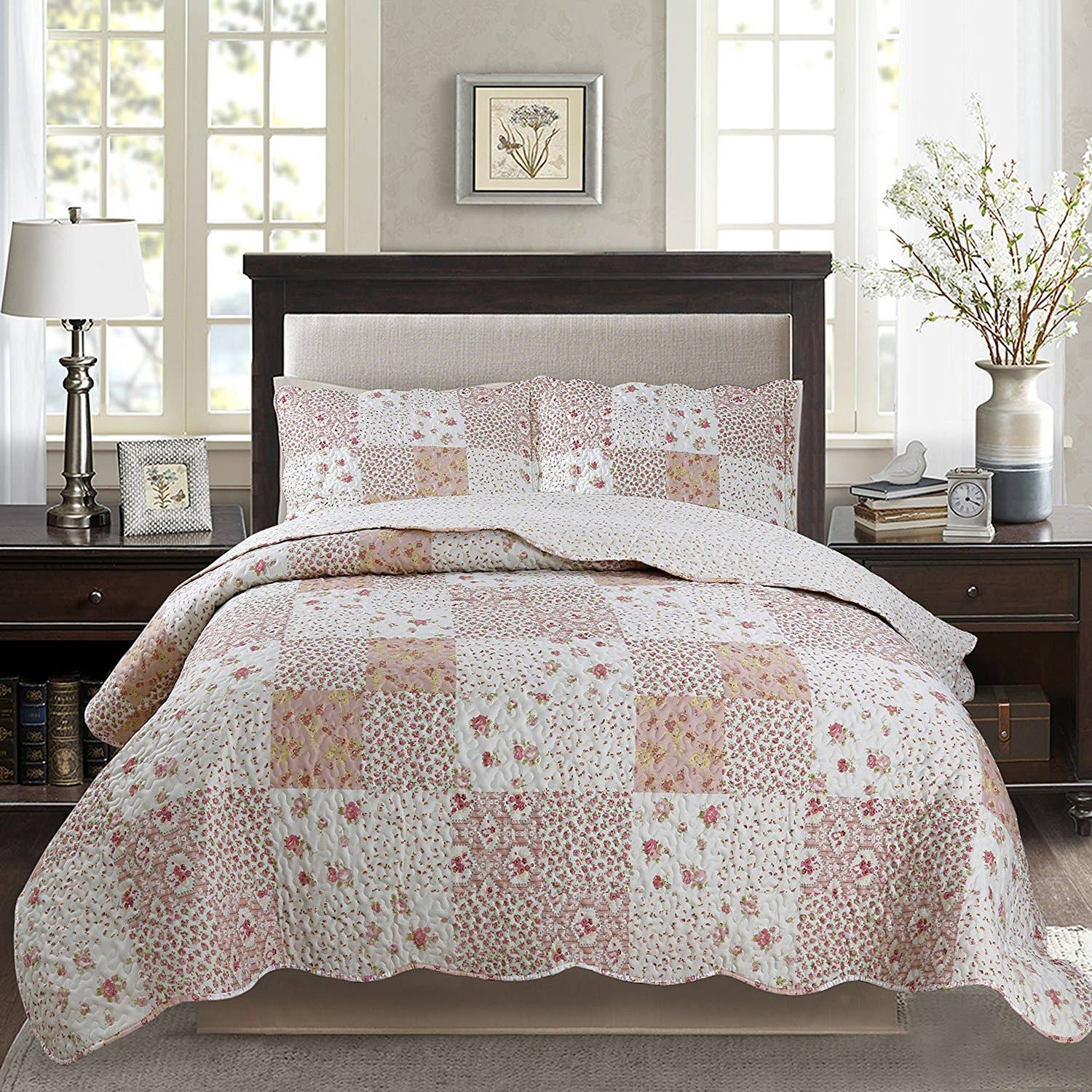 Kasentex - Wholesale Bedding Set - Printed Pre-Washed Quilt Set - Microfiber Fabric1