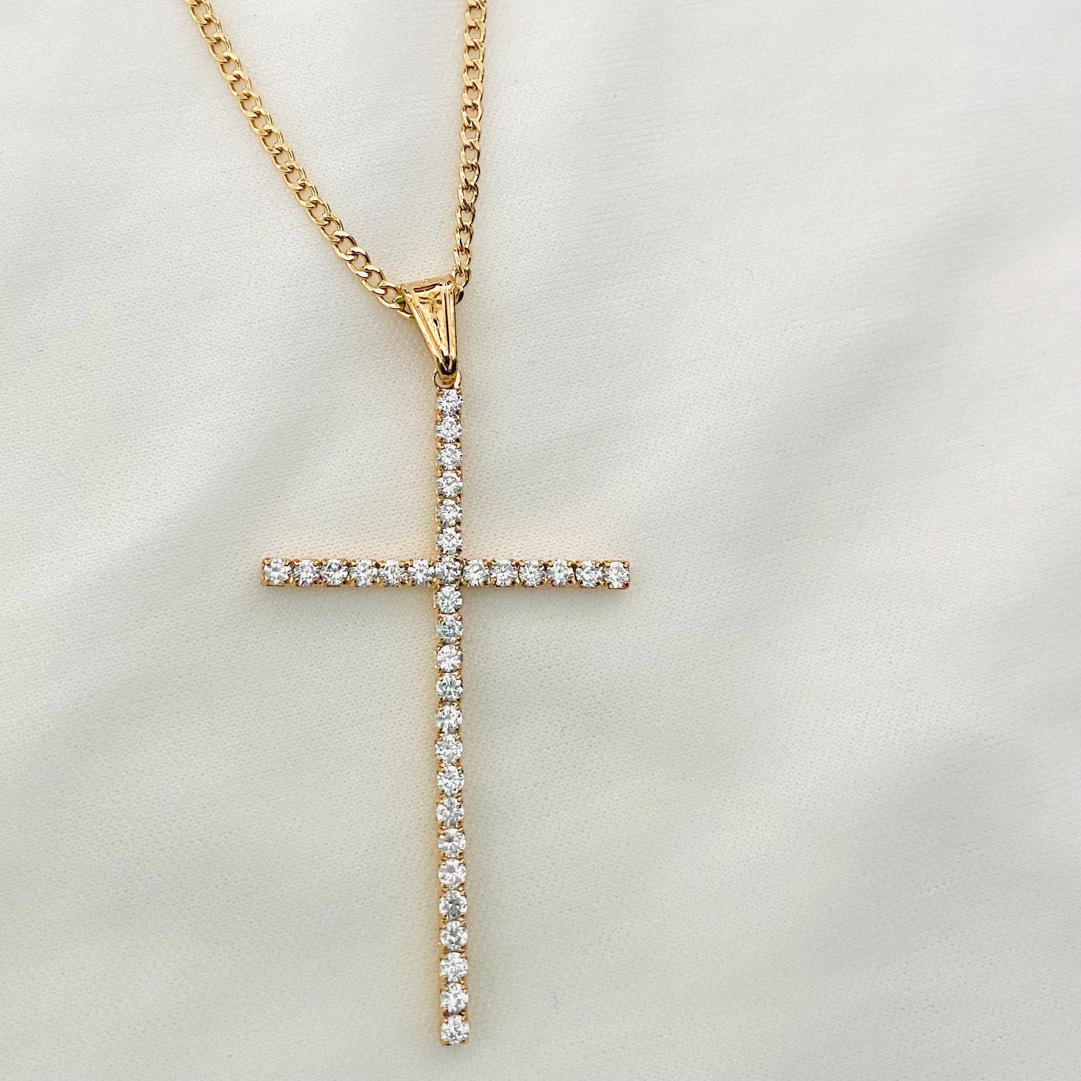 Housegoldjewelry - Wholesale Halskettinghanger - Kruisketting, kruishanger, gouden kruisketting,4