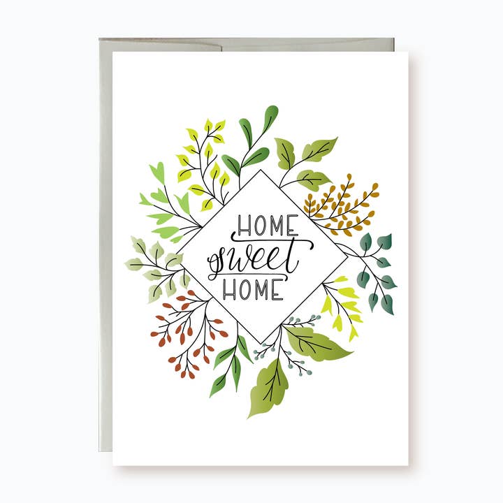 Home Sweet Home Housewarming Card | Congrats on New Home for wholesale by Hemana Paperie