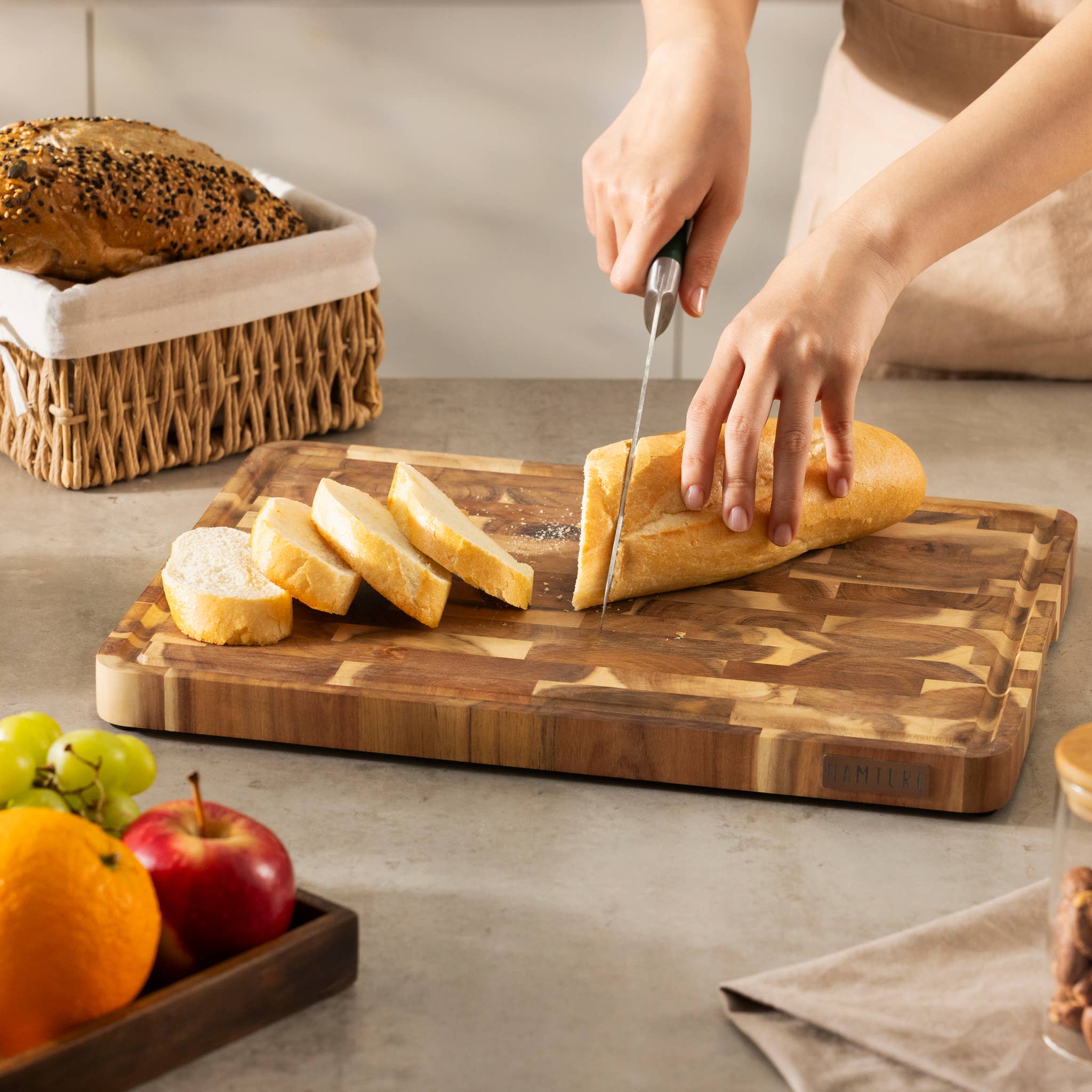 Namture – Tábua de cortar por atacado – Namture - Conjunto de tábuas de corte - Acácia2