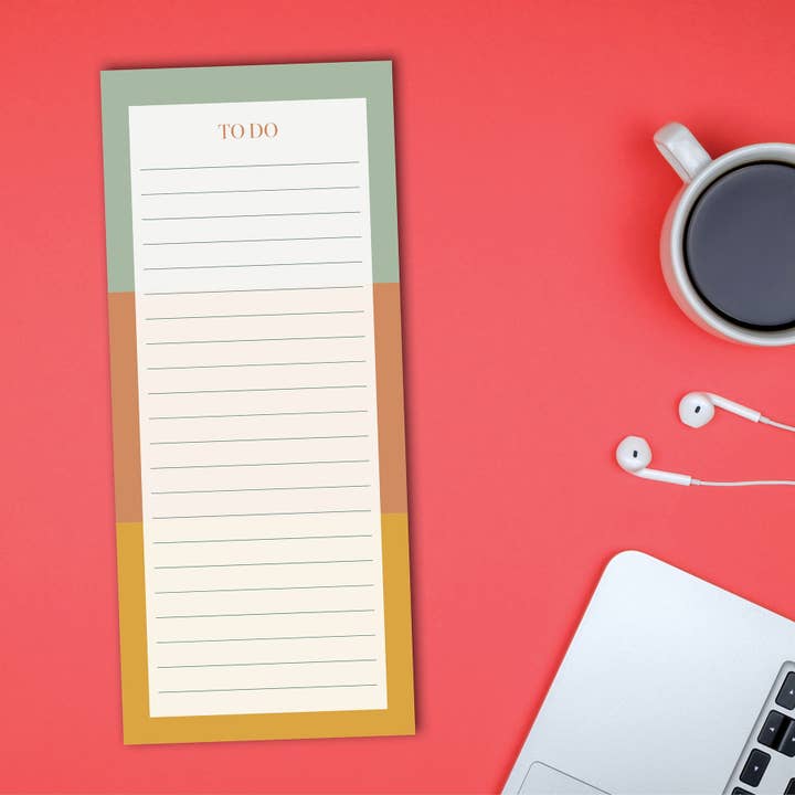 Modern Minimalist Magnetic List Pad for wholesale by Willow Creek Press & Gifts